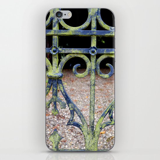 Heart and swirls iPhone & iPod Skin