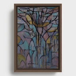 Piet Mondrian Framed Canvas