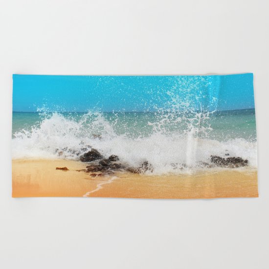 Where You Will Find Peace Beach Towel