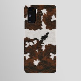 Cowhdie Abstraction (screen print) Android Case