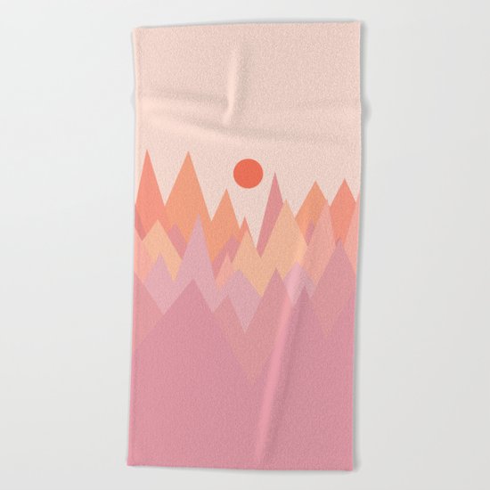 Landscape NC 14 Beach Towel