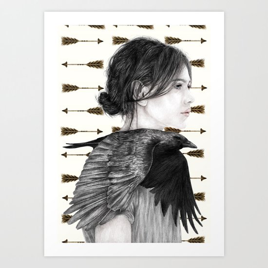 The Crow Art Print