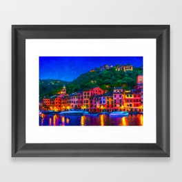 Portofino, Italy Framed Art Print