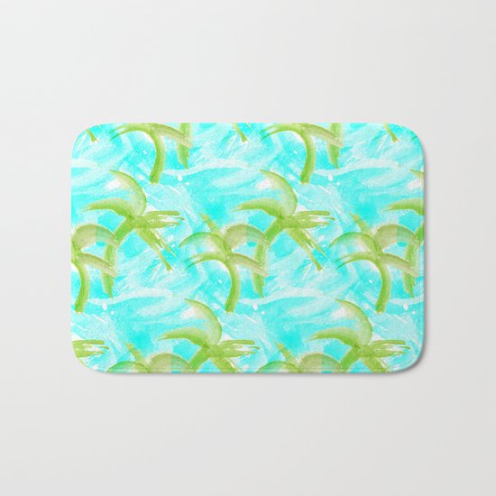 Tropical Abstract_Oceans Bath Mat