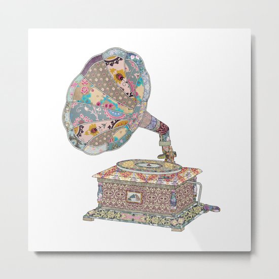 SEEING SOUND Metal Print