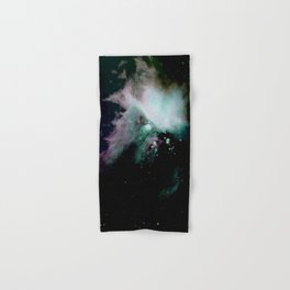 Young Stars In Galactic Dust Cloud purple teal Hand & Bath Towel