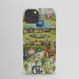 The Garden of Earthly Delights by Hieronymus Bosch iPhone Case