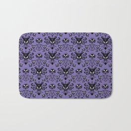 Purple Wallpaper Bath Mat