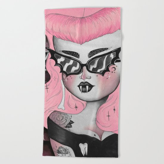 Route 666 Beach Towel