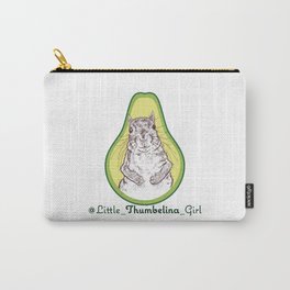 Little Thumbelina Girl: avocado Carry-All Pouch