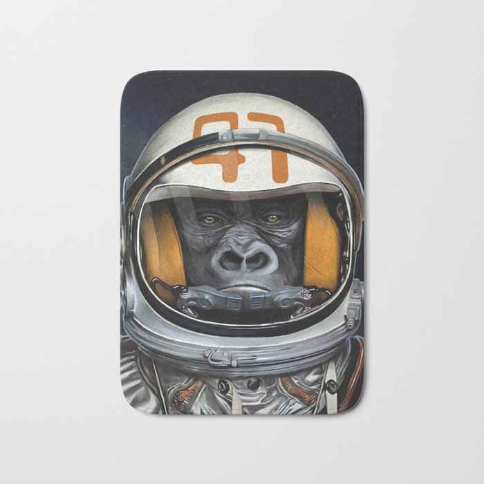 Space Ape Bath Mat