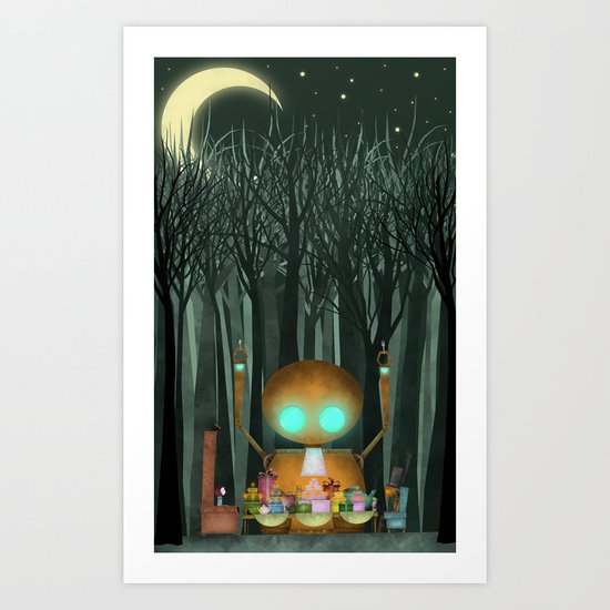 Party of Unusual Things Art Print