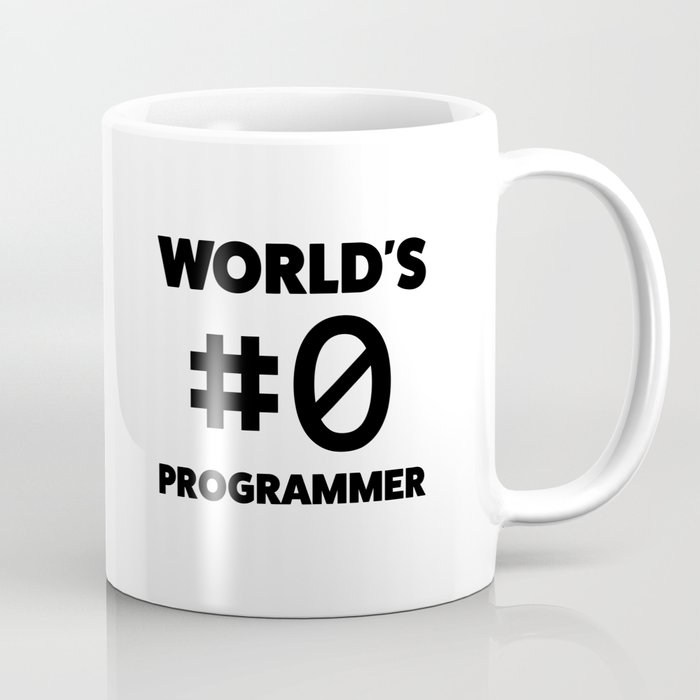 World's #0 programmer Coffee Mug