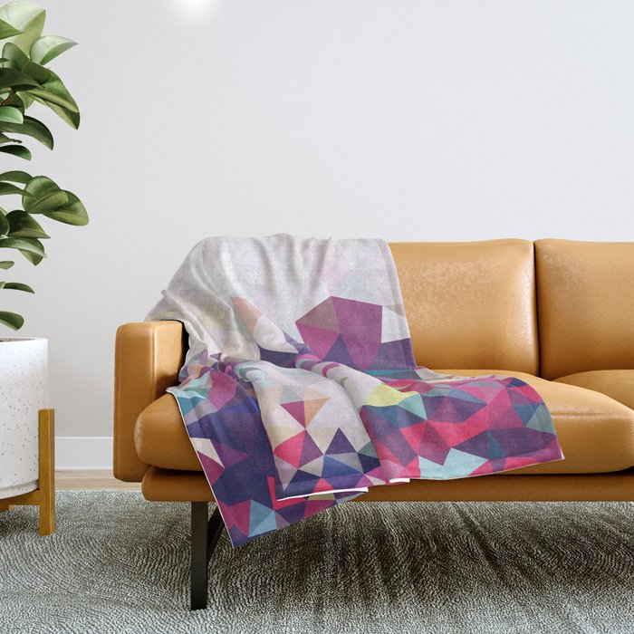 Travelling Tris Throw Blanket