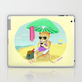 Big Cats - Summer Puma Laptop & iPad Skin