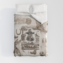 Country Western Duvet Cover