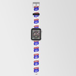 Route 66 Highway Sign Apple Watch Band