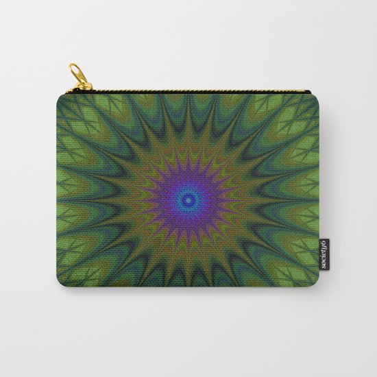 Nature mandala Carry-All Pouch