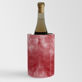 Universal Character - Modern And Abstract Striking Portrait Of Don Quixote Drawn With Dots - Wine Chiller