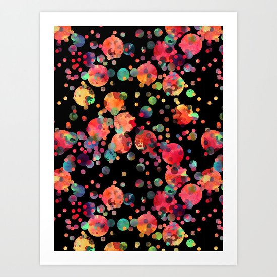 Confetti Art Print