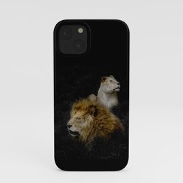 Pride - Lioness and Lion Couple Goals iPhone Case