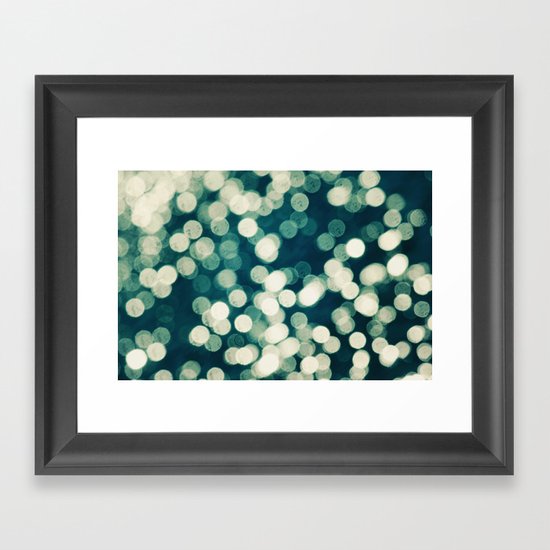 Under a Microscope Framed Art Print