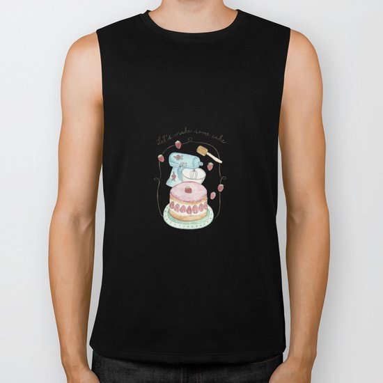 Let´s make some cake Biker Tank