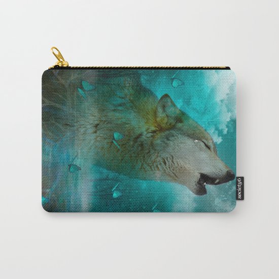 I'll See You In My Dreams (Cry of the Wolf) Carry-All Pouch