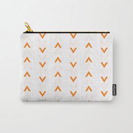 SIMPLE V SHAPE PATTERN Carry-All Pouch | Simple, Shape, Happy, Illustration, Cute, Elegant, Twocolors, Painiting, Vector, Modern 