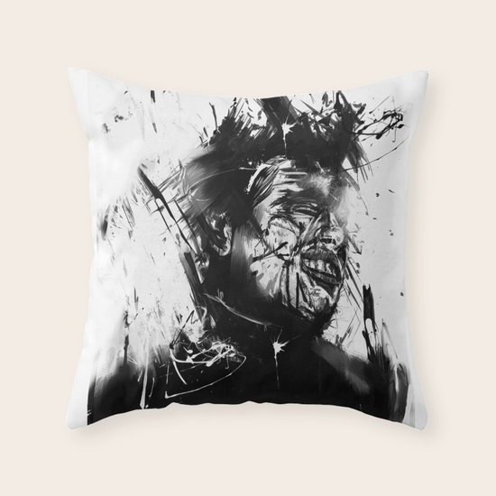 glasswall Throw Pillow