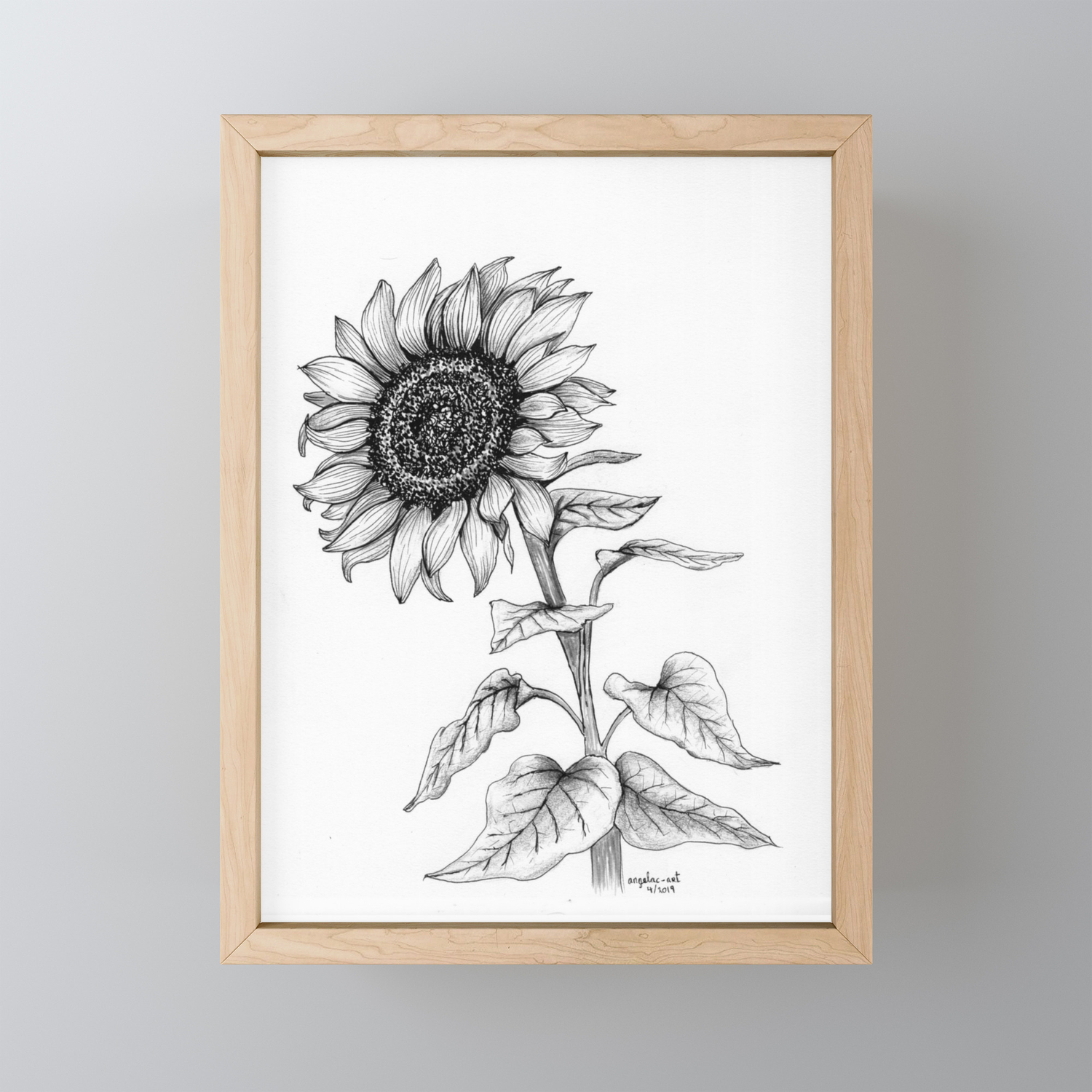 Sunflower Black And White Line Drawing Sunshine Flower Pen And Ink Detail Framed Mini Art Print By Arcflorals Society6 The full blossom sunflower laid angling in the front with top view layout to decorate your vintage grunge related design projects. sunflower black and white line drawing sunshine flower pen and ink detail framed mini art print by arcflorals