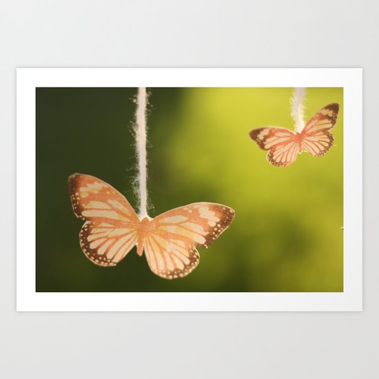 Butterflies Art Print