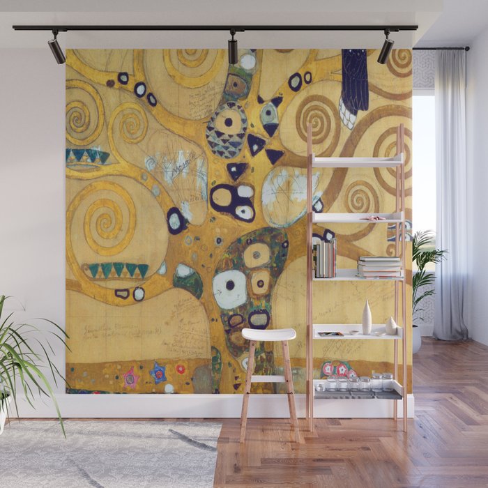 Gustav Klimt Tree of Life Wall Mural by jjbzz | Society6