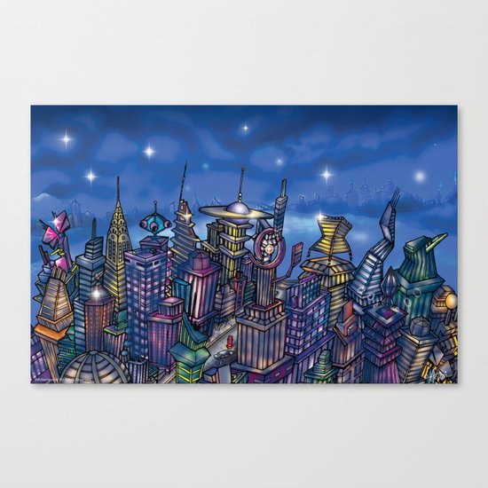 C2 & Posse (New-New York City) Canvas Print