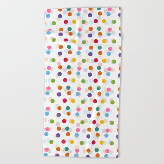 Polka Dots Beach Towel