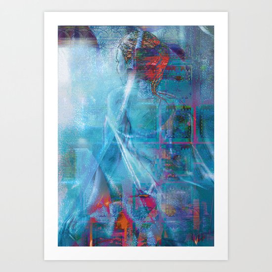 Nude AM Art Print