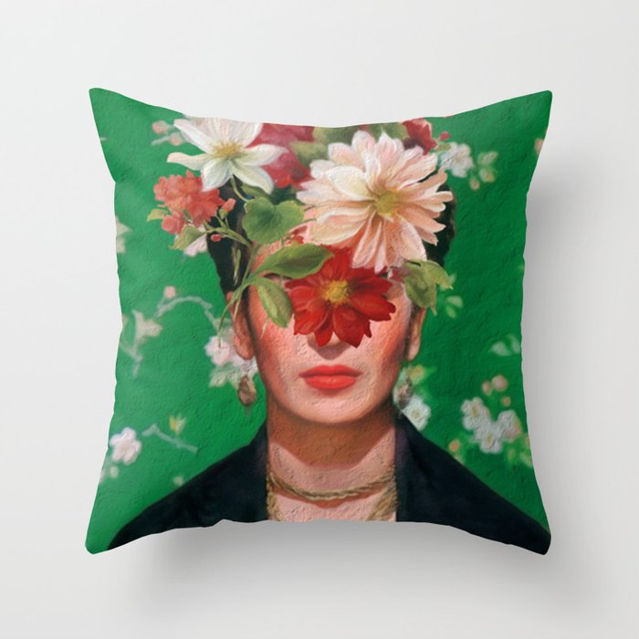 Frida Flow Throw Pillow