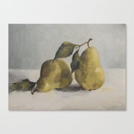 Pair of Pears Canvas Print