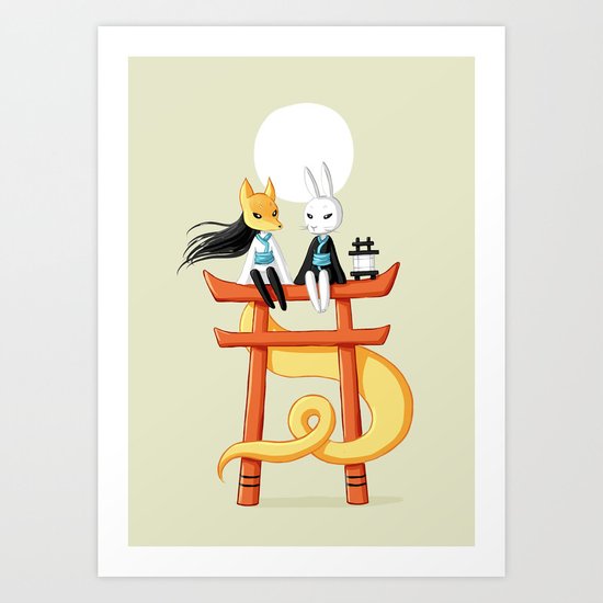 Torii 3 Art Print