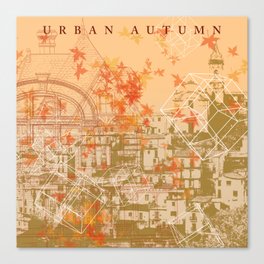 Urban Autumn Canvas Print