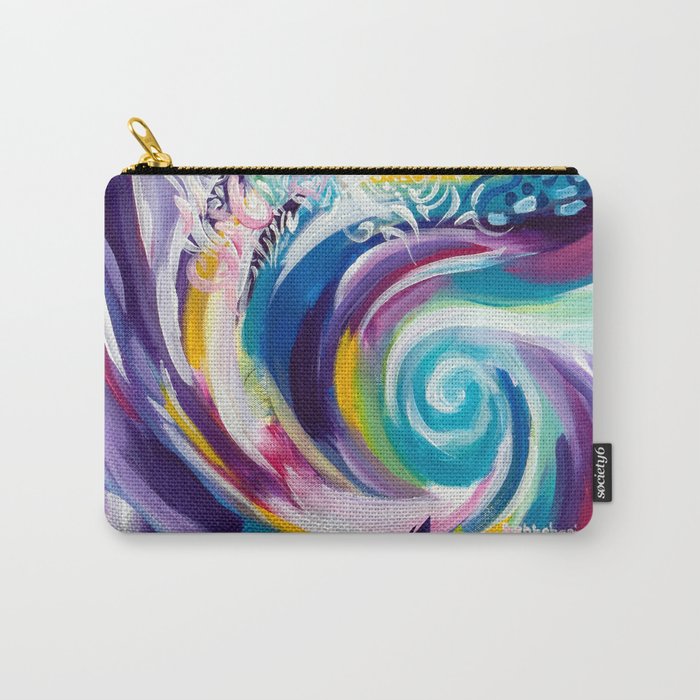 floral Carry-All Pouch