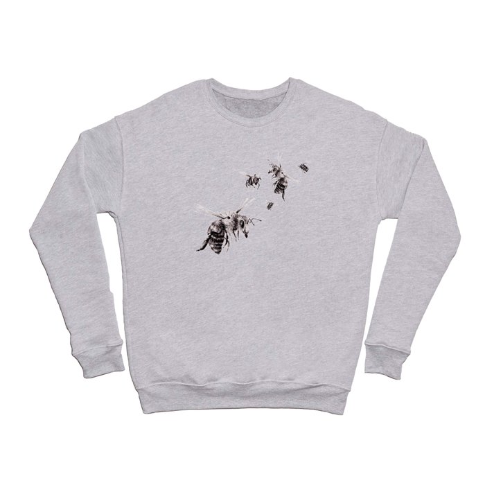 Crown of Bees Crewneck Sweatshirt