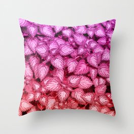 Lovely Leaves Throw Pillow