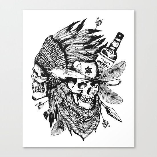 Wild West Canvas Print