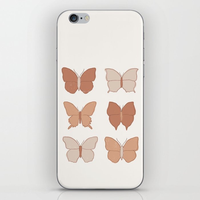 Boho Butterflies iPhone Skin