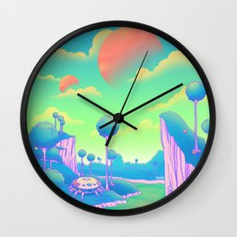Planet Namek Wall Clock