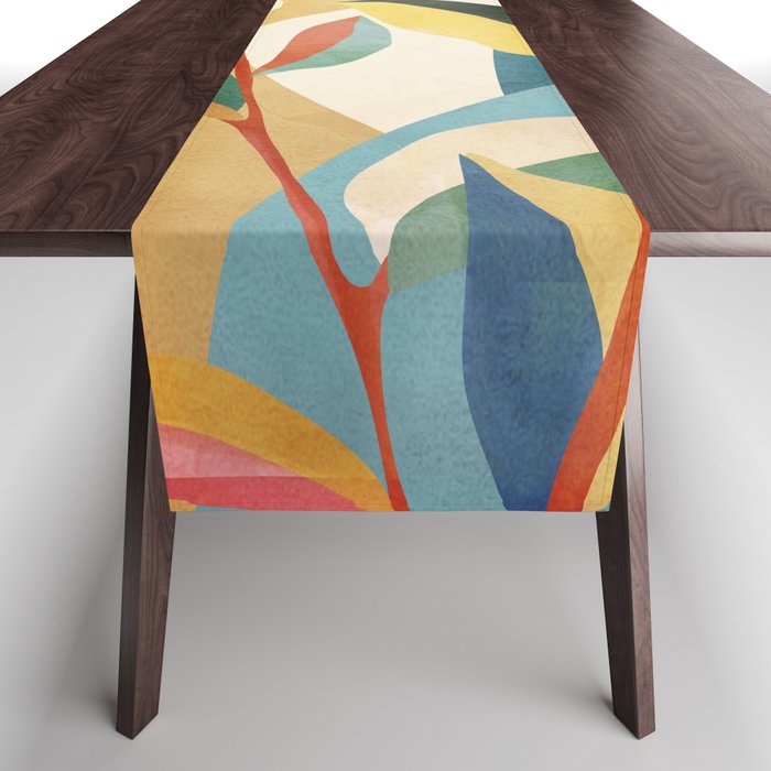 Colorful Branching Out 16 Table Runner
