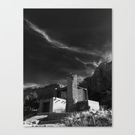 Monastery at Christ in the Desert Canvas Print