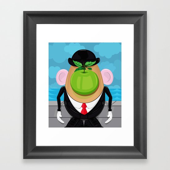 Son of the tuber Framed Art Print