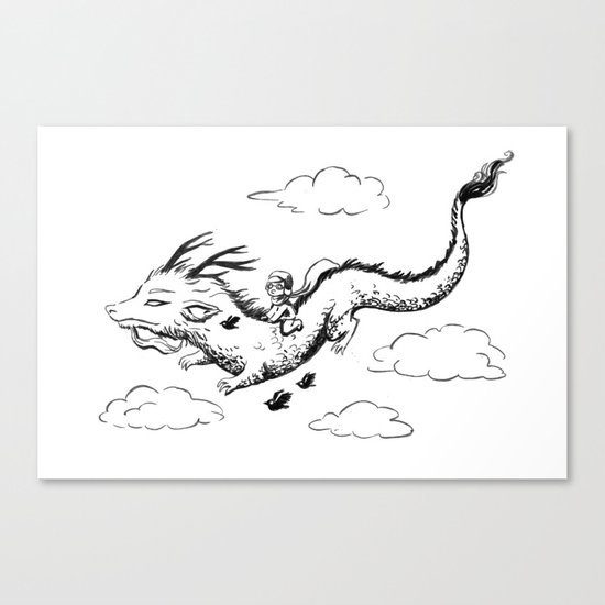Dragon Canvas Print